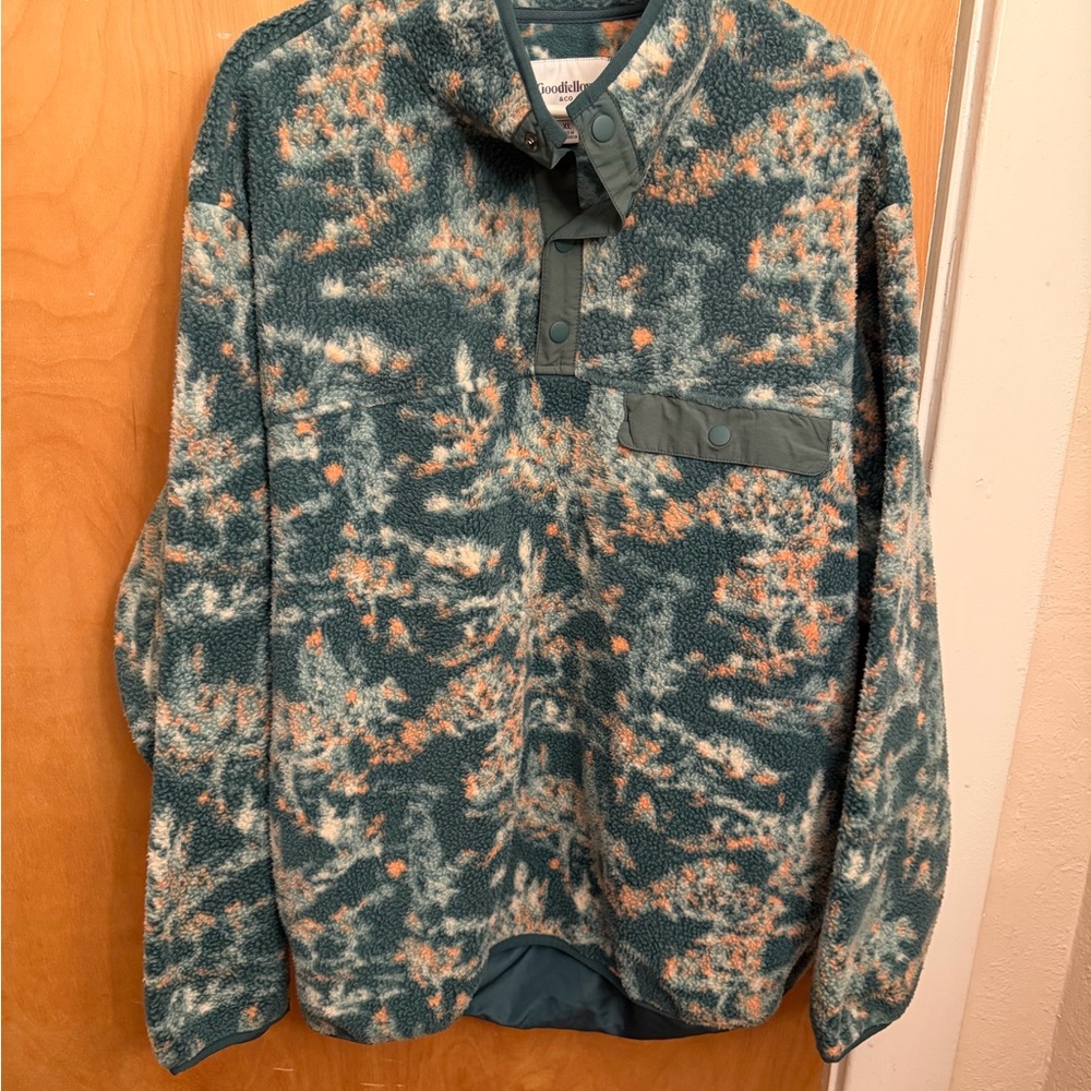 Goodfellow & Co Patterned Fleece Jacket - Picture 4 of 5